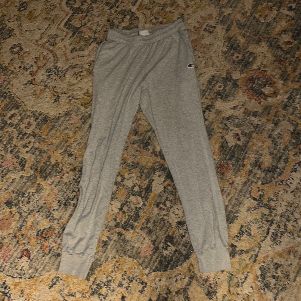 Grey champion sweat pants